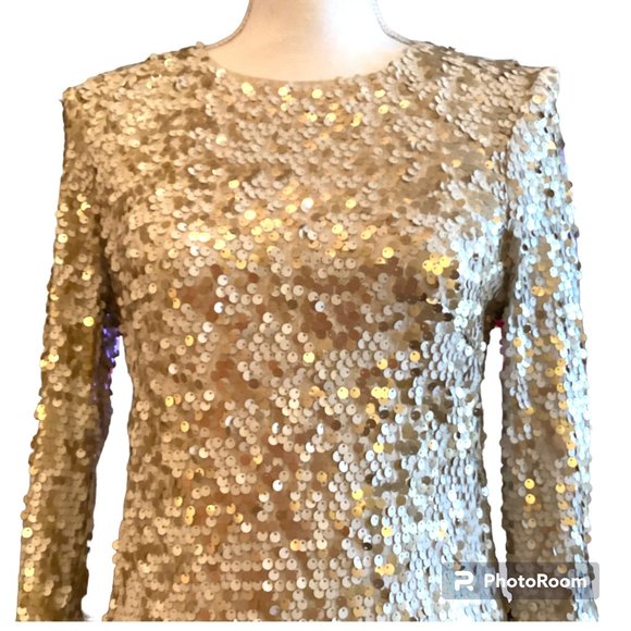 French Connection Women's Sequin Dress - Picture 2 of 6